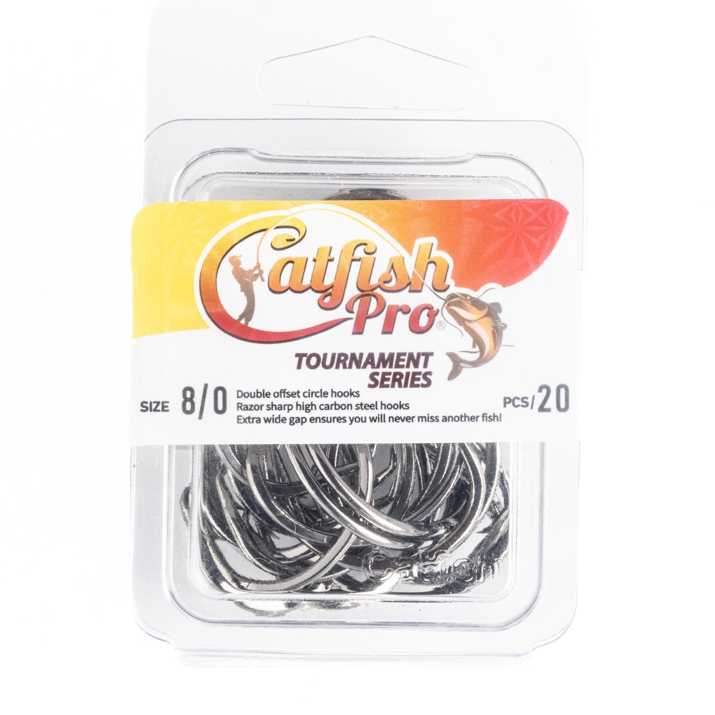 Catfish Pro Double Offset Circle Hooks 8/0 - Value Pack