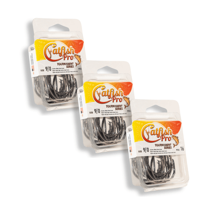 Catfish Pro Double Offset Circle Hooks 9/0 - Value Pack