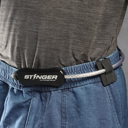Stinger Survival Tools Concealed Carry Whip System: Car Emergency Tool with Seat Belt Cutter and Window Breaker
