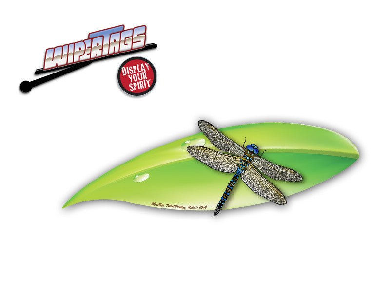 Dragonfly on a Leaf WiperTag - Angler's Pro Tackle & Outdoors