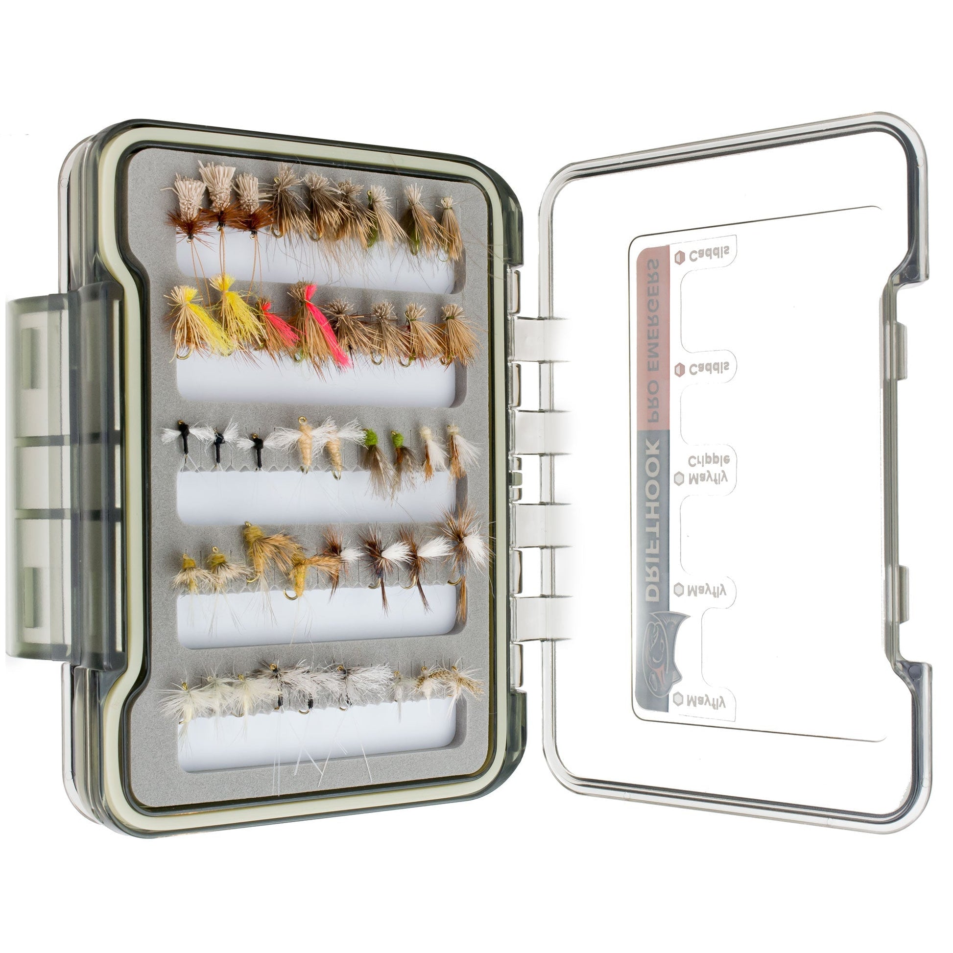 Drifthook - Pro Emergers Fly Fishing Flies Kit - Angler's Pro Tackle & Outdoors