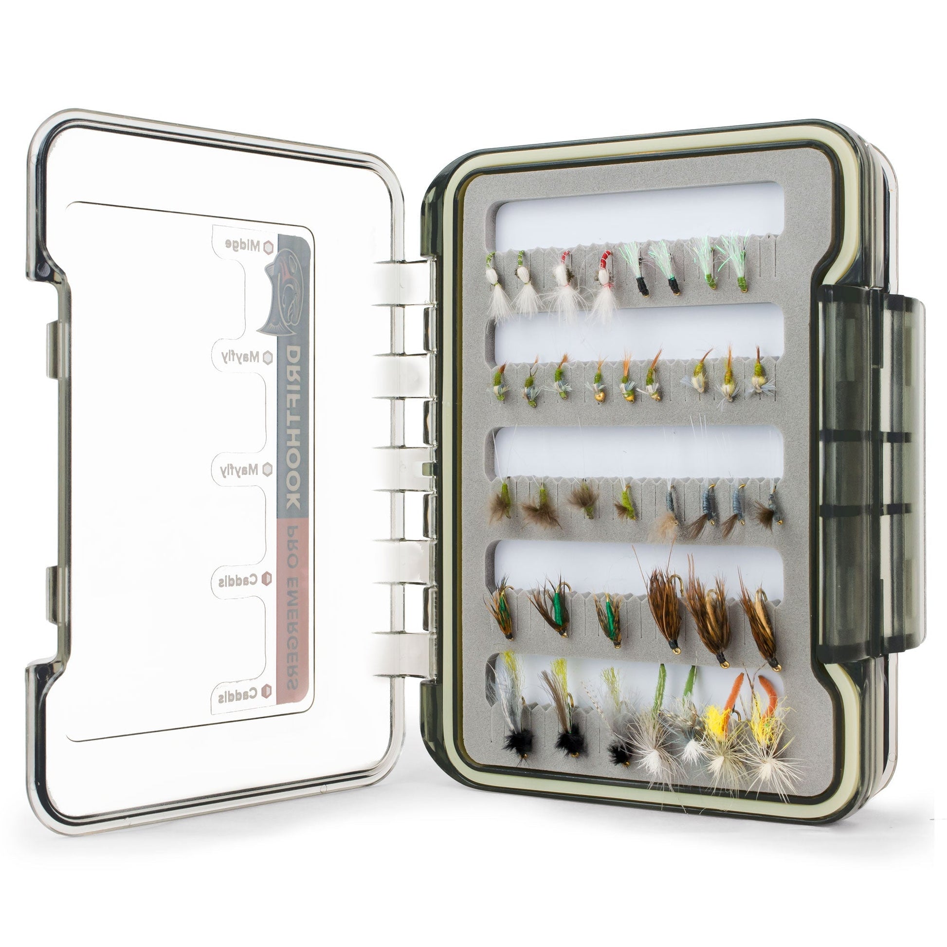 Drifthook - Pro Emergers Fly Fishing Flies Kit - Angler's Pro Tackle & Outdoors