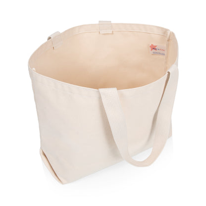 Picnic Time XL Canvas Tote Bag Made in USA
