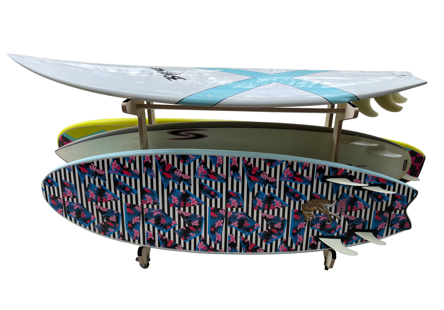 Rado Racks THE DROP IN surfboard storage work bench