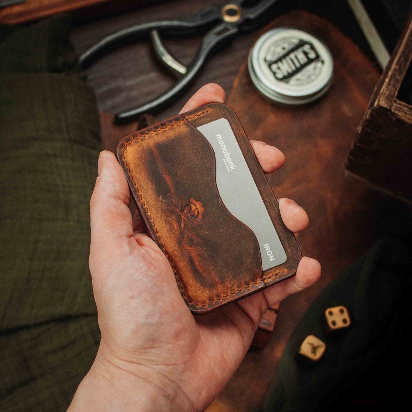 Pirate Goods Minimalist Wallet - Drunken Boatswain v2 | Slim Leather | EDC