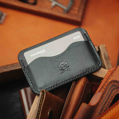 Pirate Goods Minimalist Wallet - Drunken Boatswain v2 | Slim Leather | EDC