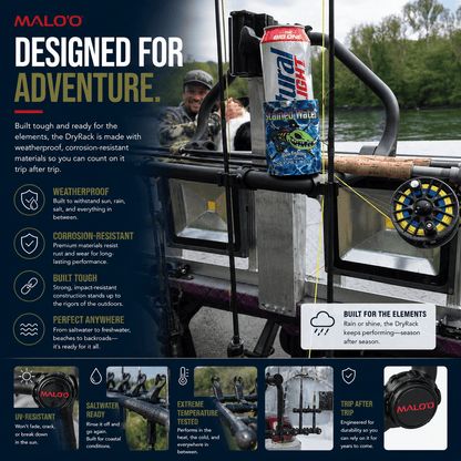 Malo'o DryRack Fishing Rod Holder