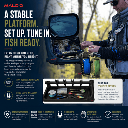 Malo'o DryRack Fishing Rod Holder