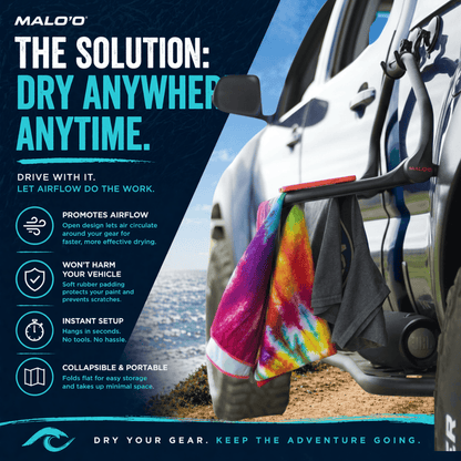 Malo'o DryRack RV / Van / Boat Edition