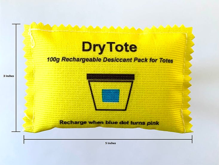 DryTote 100g Rechargeable Desiccant Packs - Angler's Pro Tackle & Outdoors