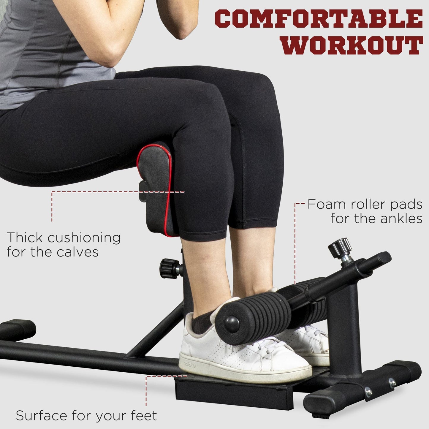 Core Sports & Fitness Soozier Sissy Squat Machine for Home Gym
