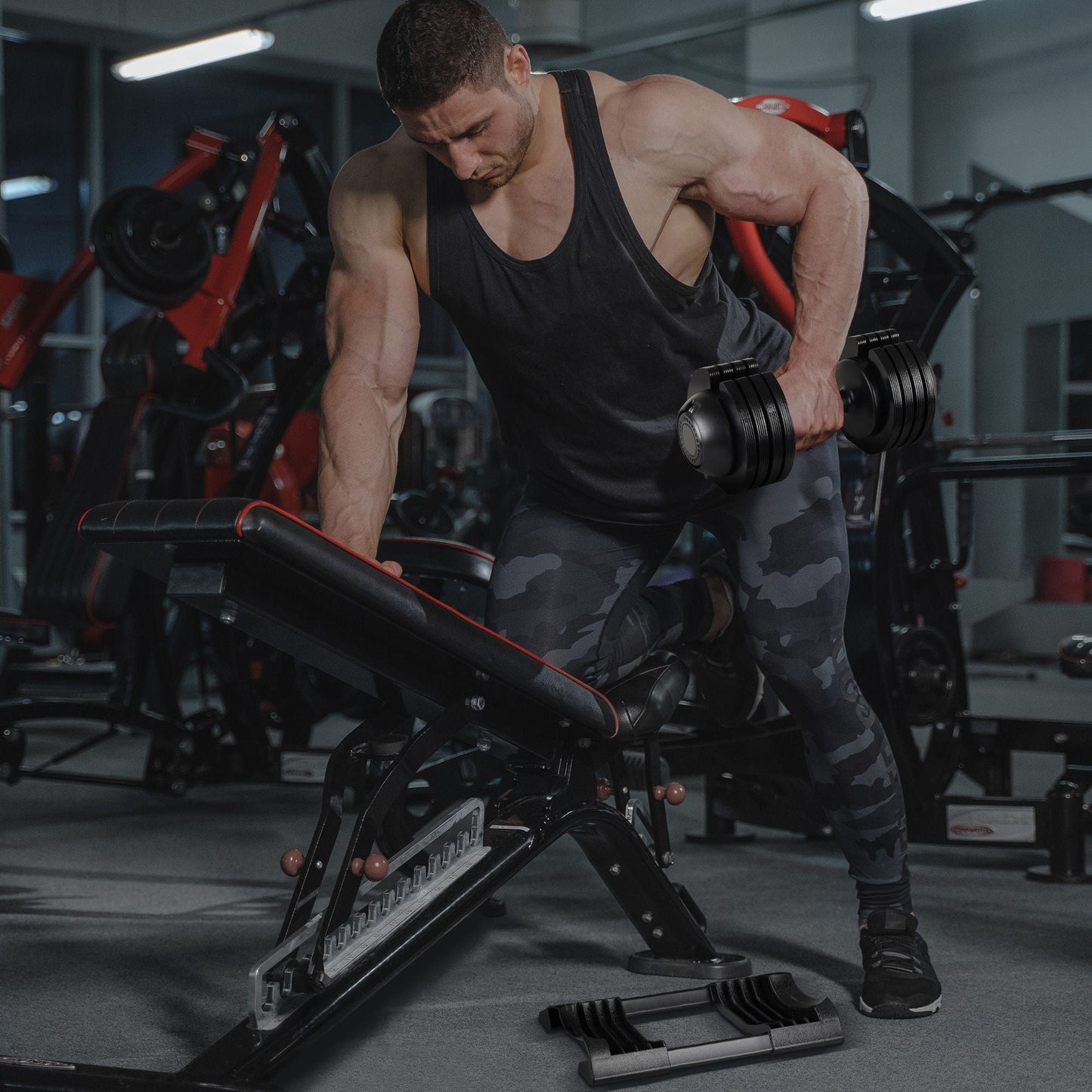 Core Sports & Fitness 52LBS Adjustable Dumbbell