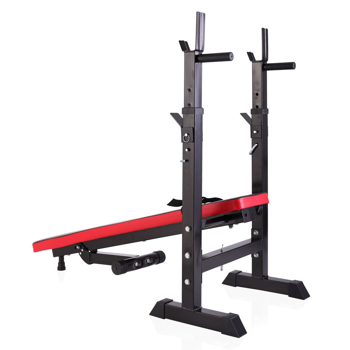 Core Sports & Fitness Workout Bench with Squat Rack