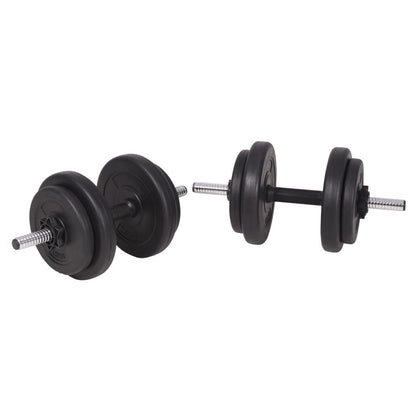 Core Sports & Fitness Barbell and Dumbbell Set 198.4 lb