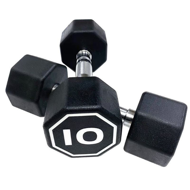 Core Sports & Fitness Octagon Dumbbell for Commercial & Household Fitness Usage
