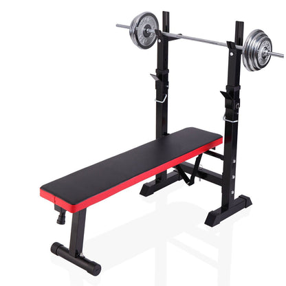 Core Sports & Fitness Workout Bench with Squat Rack