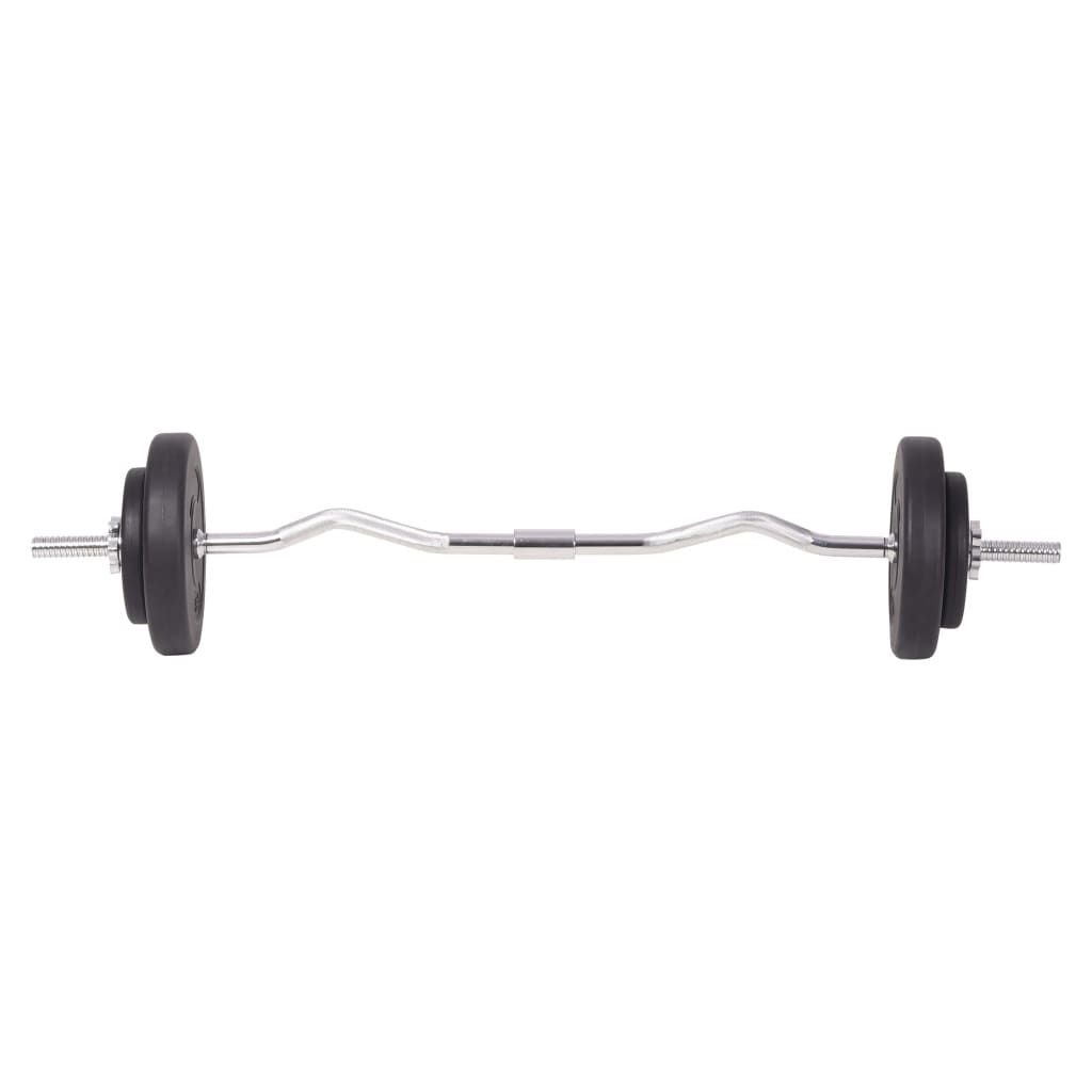 Core Sports & Fitness Barbell and Dumbbell Set 198.4 lb
