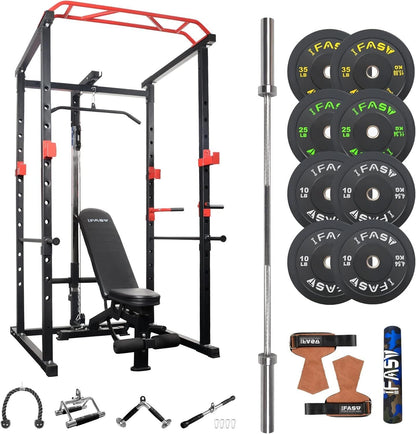 Core Sports & Fitness 1000 lbs. Multi-functional Power Cage