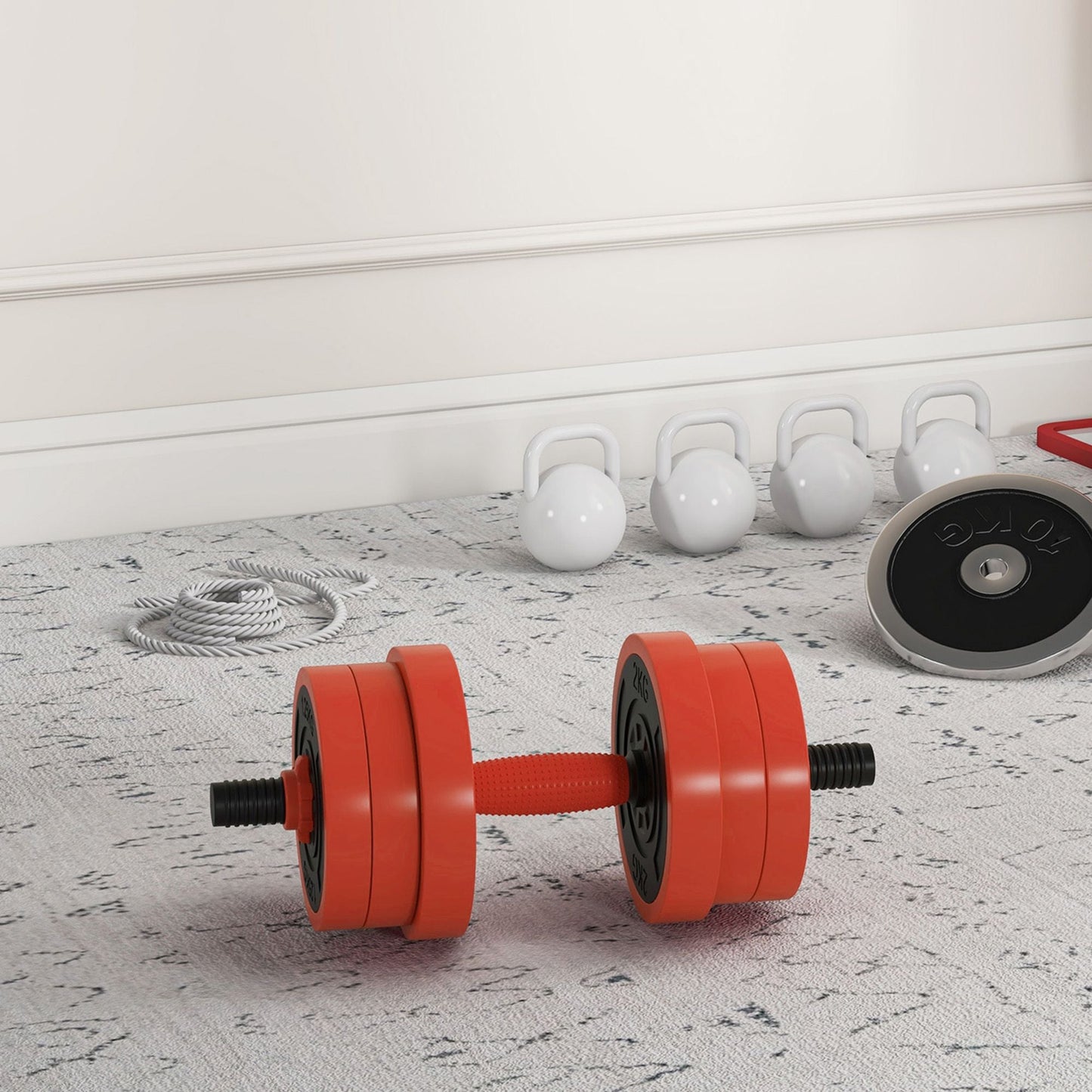 Core Sports & Fitness Adjustable Fitness Weight Set