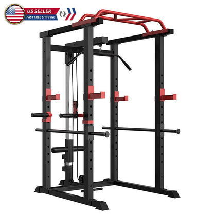 Core Sports & Fitness 1000Lbs Capacity Multi-functional Power Cage