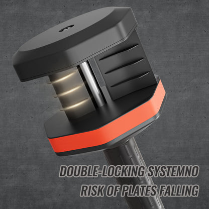 Core Sports & Fitness 55LB 5 in 1 Single Adjustable Dumbbell