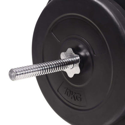 Core Sports & Fitness Barbell and Dumbbell Set 198.4 lb