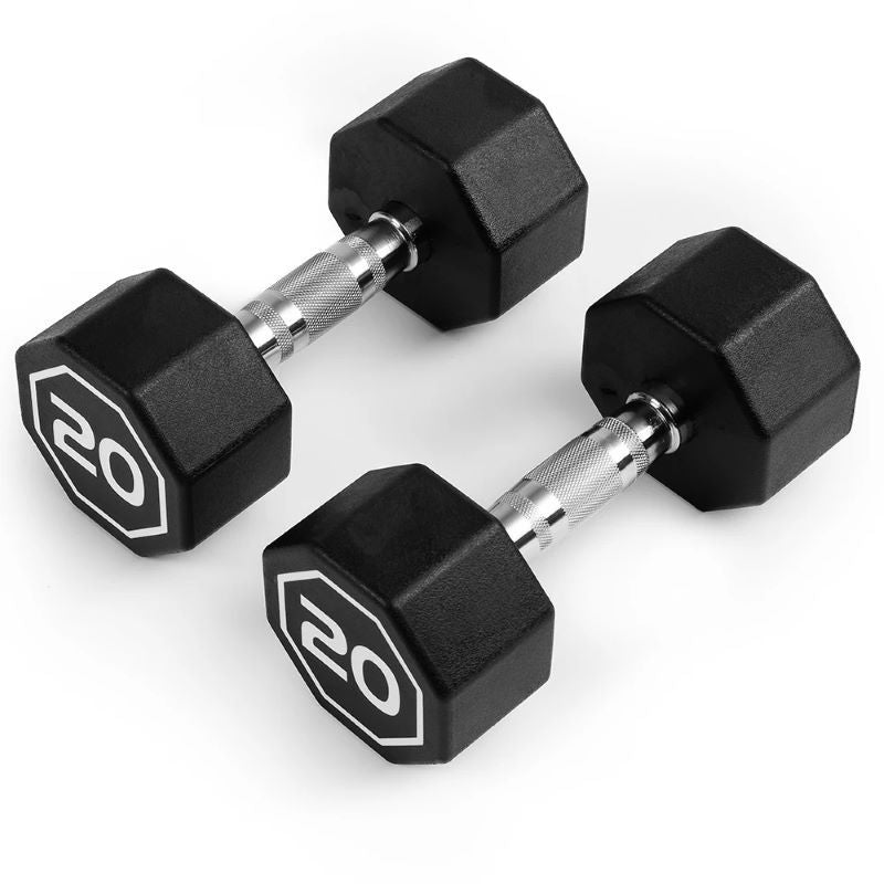 Core Sports & Fitness Octagon Dumbbell for Commercial & Household Fitness Usage