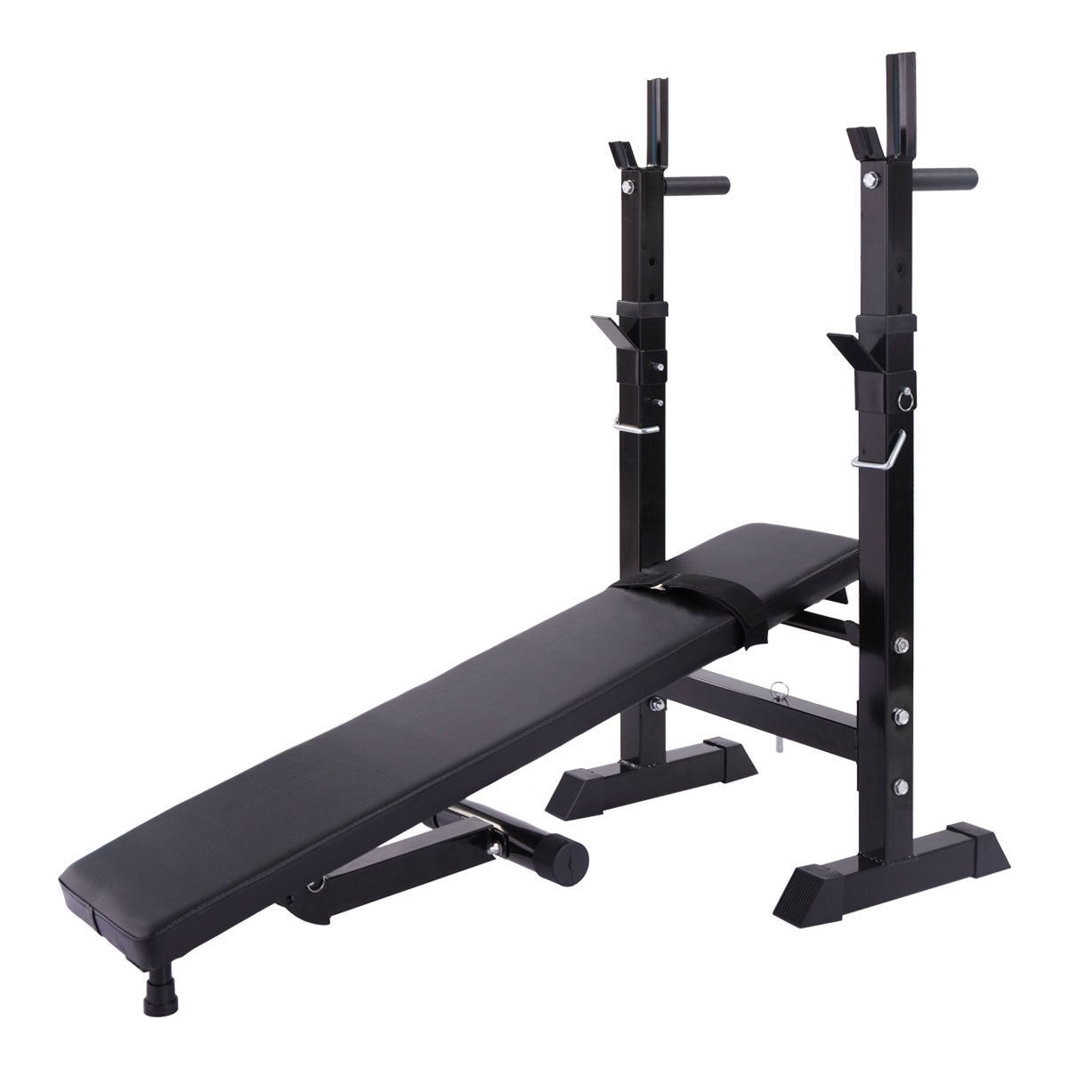 Core Sports & Fitness Workout Bench with Squat Rack