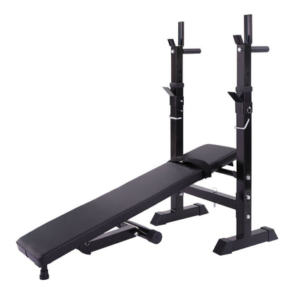 Core Sports & Fitness Workout Bench with Squat Rack