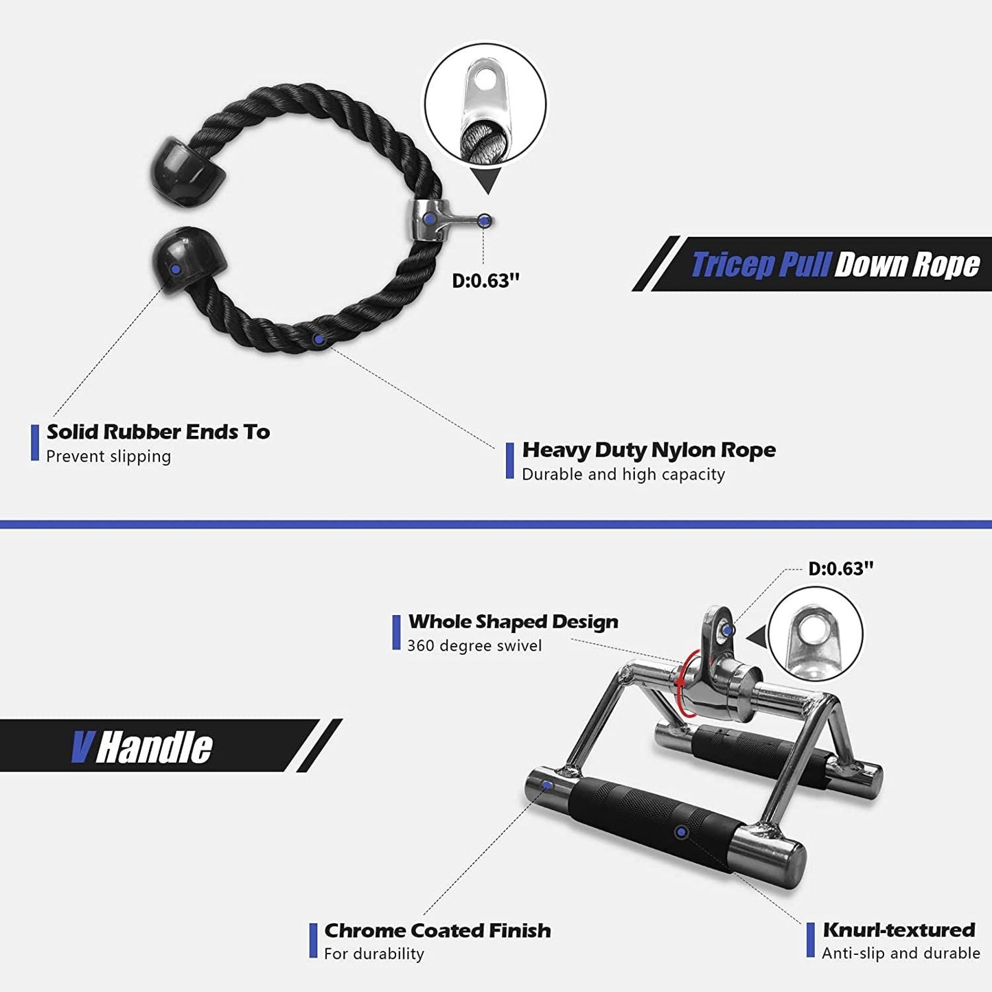 Core Sports & Fitness 1000 lbs. capacity Blue Multi-functional Power Cage