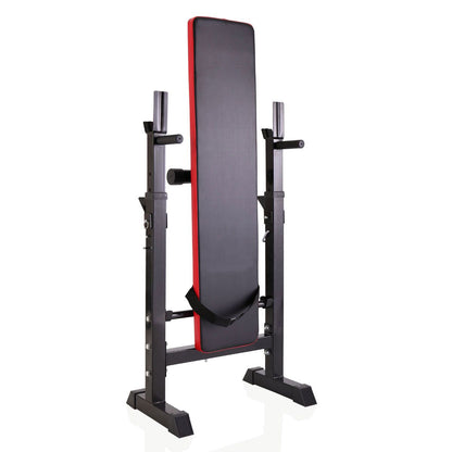 Core Sports & Fitness Workout Bench with Squat Rack