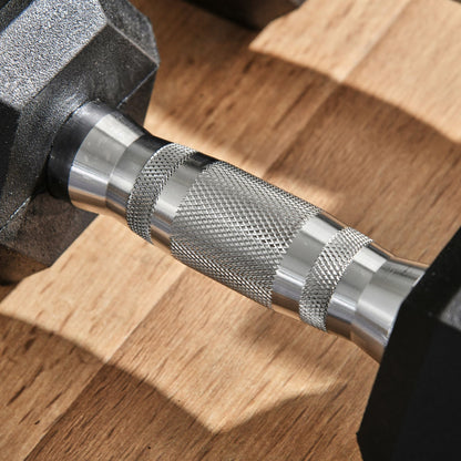 Core Sports & Fitness Soozier 2 x 15lbs Hex Dumbbell Set