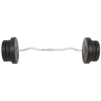 Core Sports & Fitness Barbell and Dumbbell Set 132.3 lb