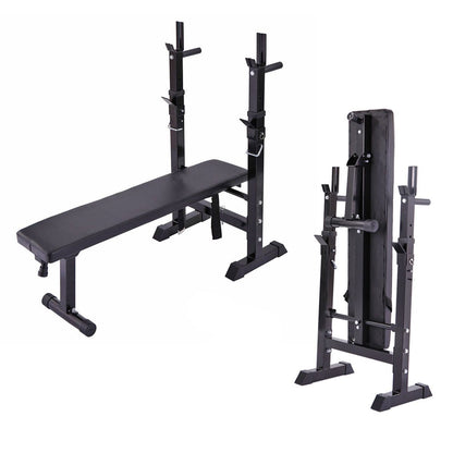 Core Sports & Fitness Workout Bench with Squat Rack