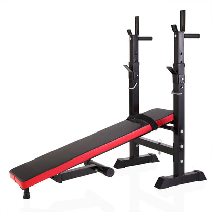 Core Sports & Fitness Workout Bench with Squat Rack