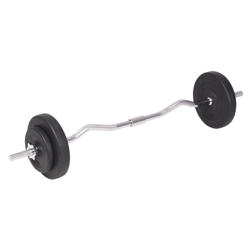 Core Sports & Fitness Barbell and Dumbbell Set 198.4 lb