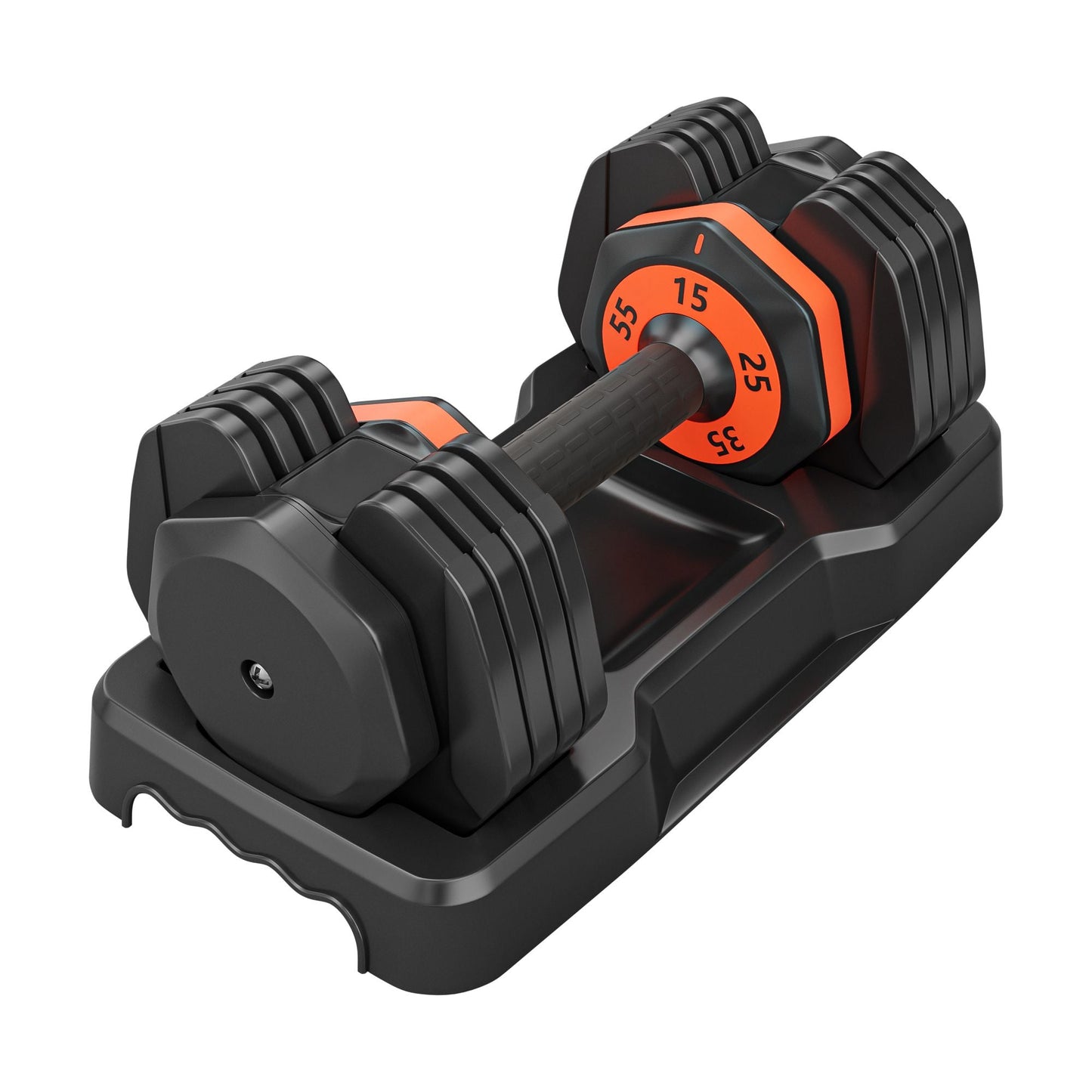 Core Sports & Fitness 55LB 5 in 1 Single Adjustable Dumbbell