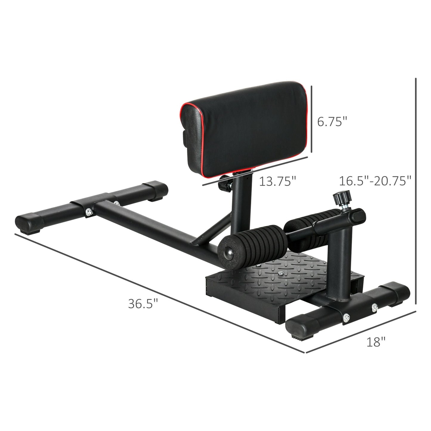 Core Sports & Fitness Soozier Sissy Squat Machine for Home Gym
