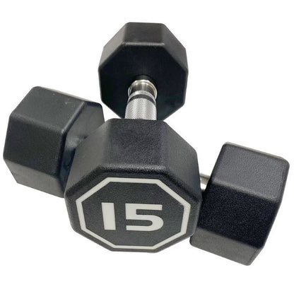 Core Sports & Fitness Octagon Dumbbell for Commercial & Household Fitness Usage