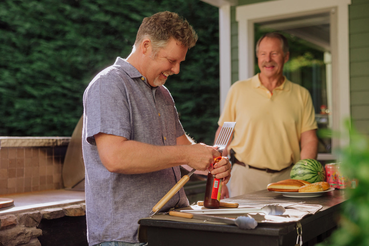 Picnic Time BBQ Roll Up 3 Piece Set