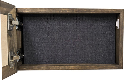 Bellewood Designs - Wood Gun Cabinet Ducks On A Pond Wall Decoration - Hidden Gun Safe To Securely Store Your Gun In Plain Sight by Bellewood Designs