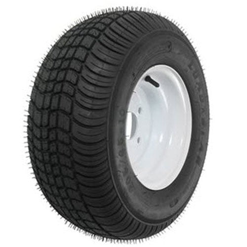 Lionparts Powersports 205/65-10 TIRE & WHEEL (B) 5 HOLE / WHITE