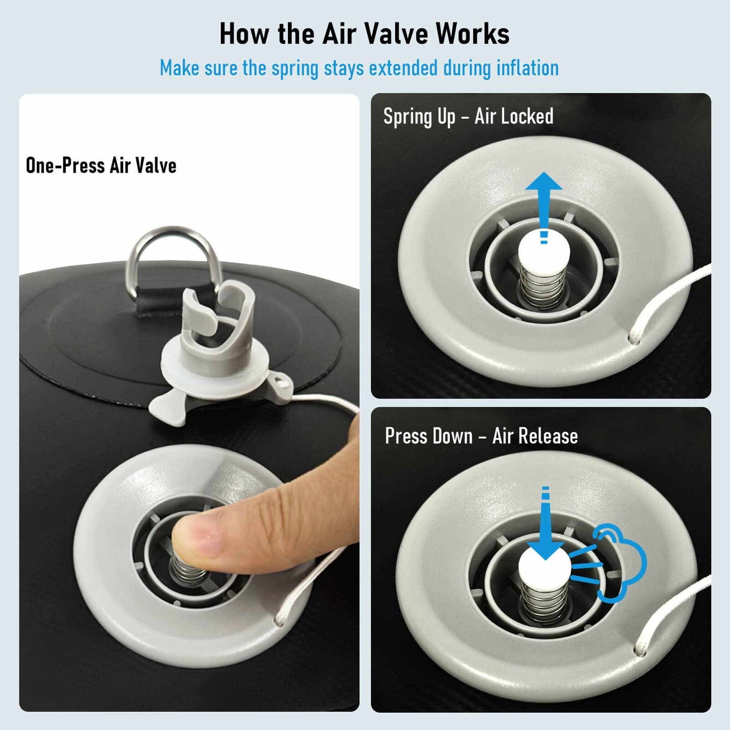 Buffalo Gear 11.8" x 39.4" Inflatable Boat Fender with Electric Pump