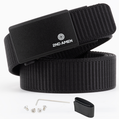 2ND AMEN Hero 1.0 EDC Belt 1.5" Width Ballistic Nylon for Everyday Carry