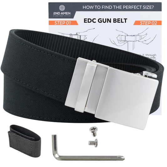 2ND AMEN OS 1911 1.0 EDC Belt 1.5" Width Ballistic Nylon for Everyday Carry