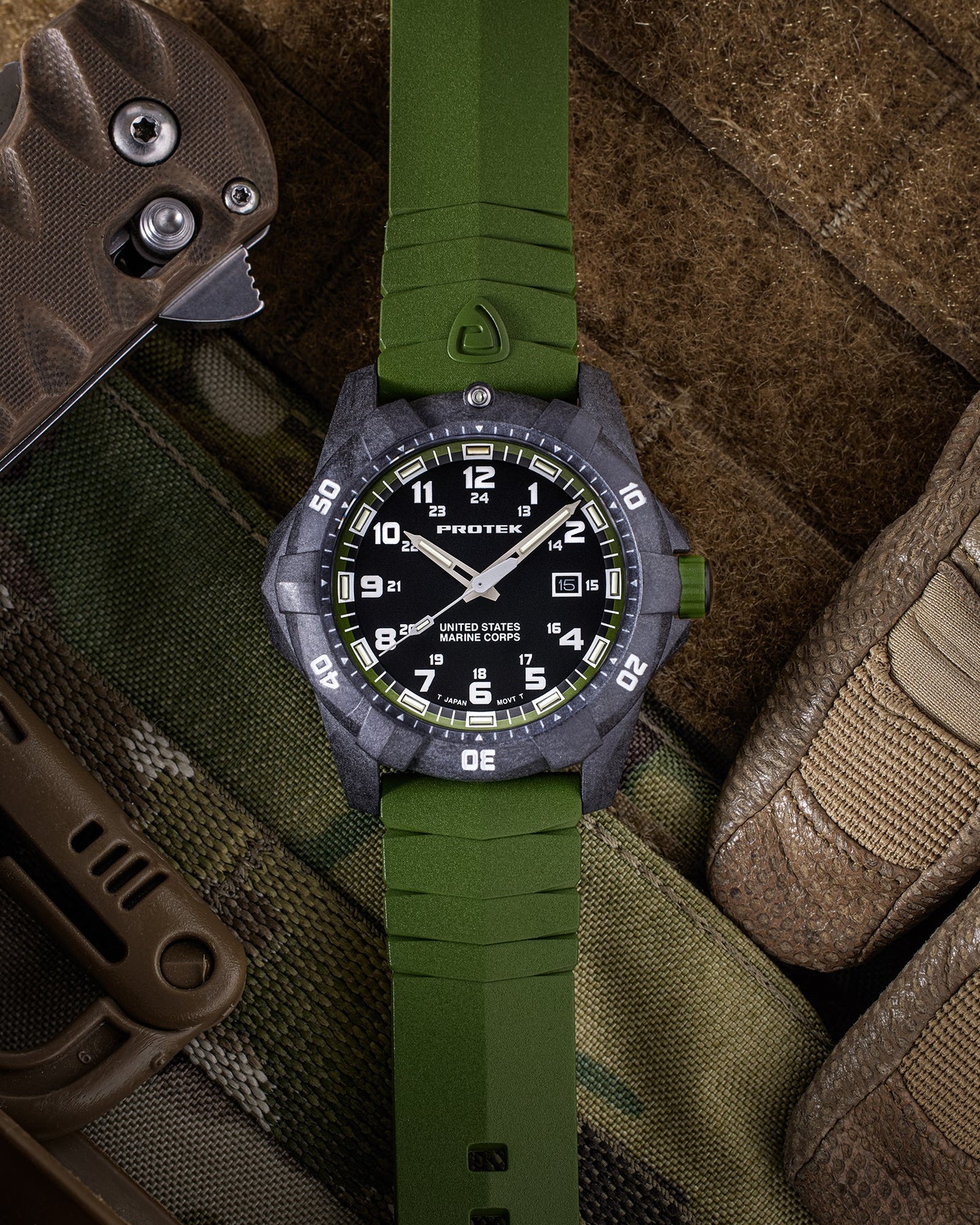 ProTek Watches Model PT1015G USMC