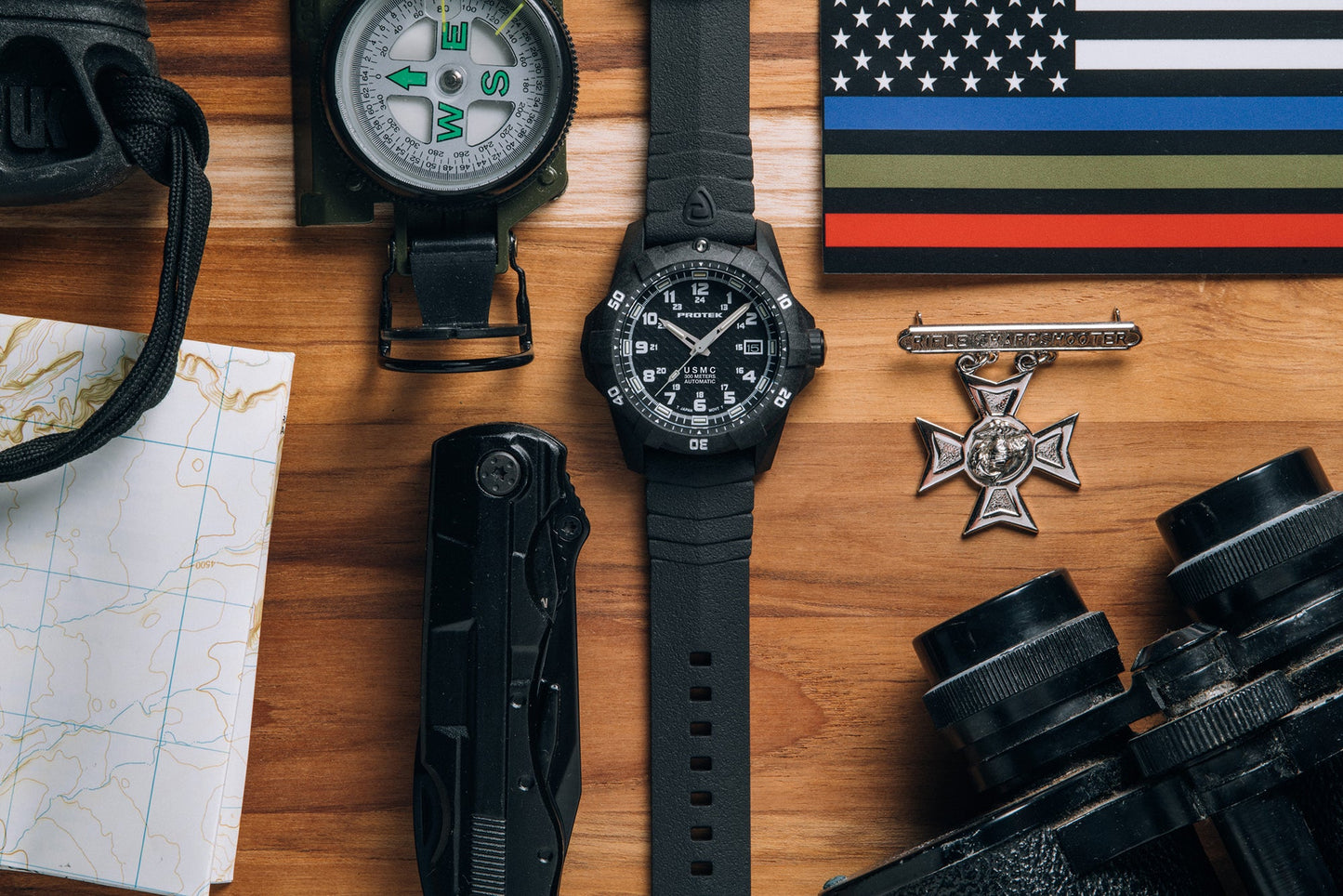 ProTek Watches Model PT1211 USMC Automatic