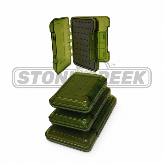 Stone Creek Green Box - Fly Box