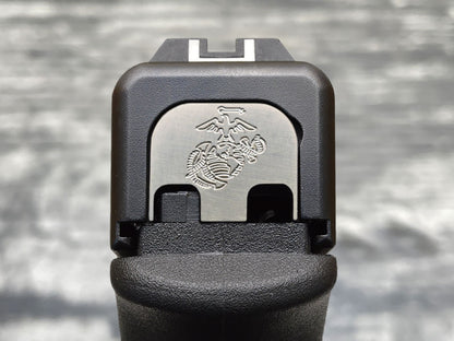 Milspin USMC Glock Slide Back Plates (Most Popular)
