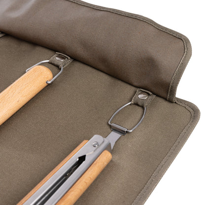 Picnic Time BBQ Roll Up 3 Piece Set